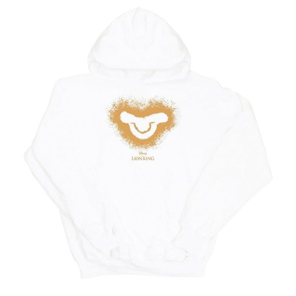 Disney Boys The Lion King Movie Simba Baby Face Hoodie - White