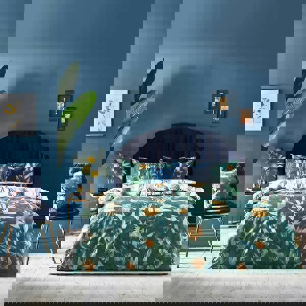 Furn Tigerlily Floral Duvet Set - Eucalyptus