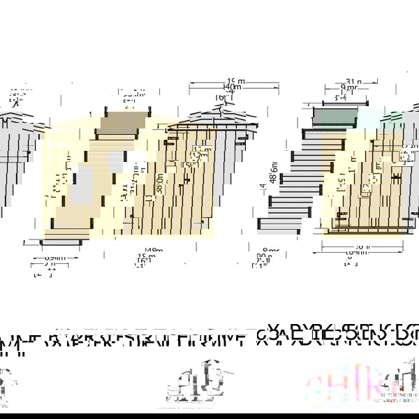 Shire Apex Bike Store Shiplap no floor 6x3 - Best Shed
