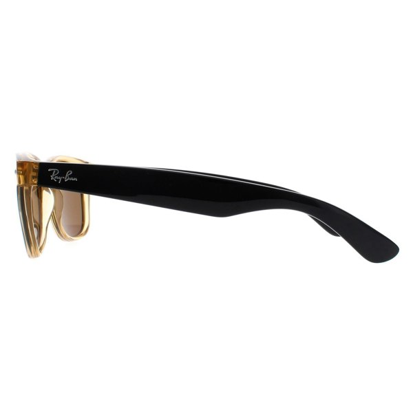 Ray-Ban Sunglasses New Wayfarer 2132 945/57 Honey Crystal Brown Polarized 55mm