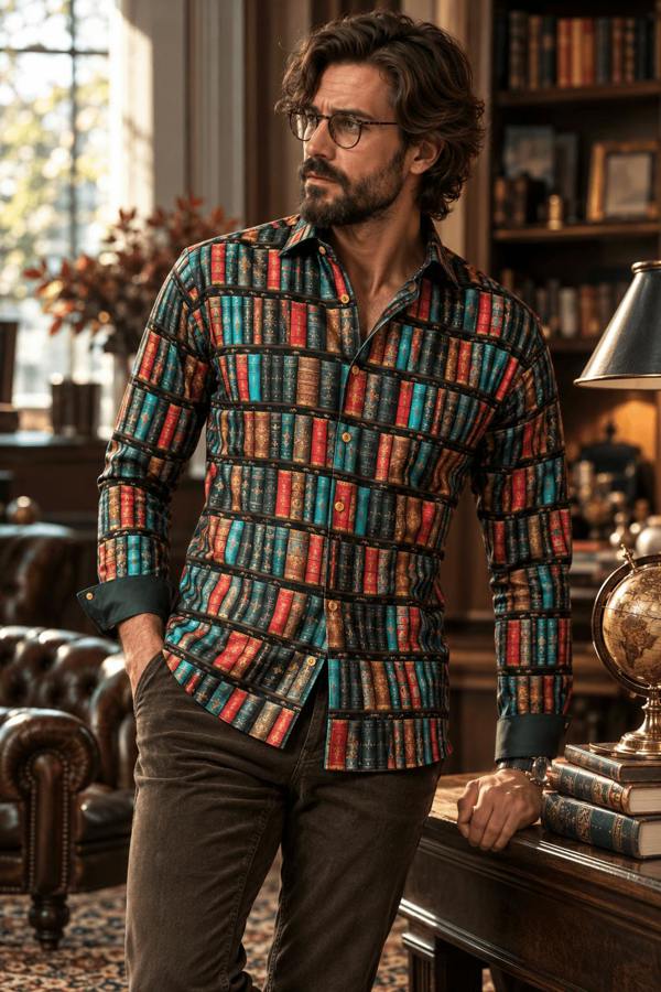 CL26105 Multi Bookshelf - Claudio Lugli Shirts