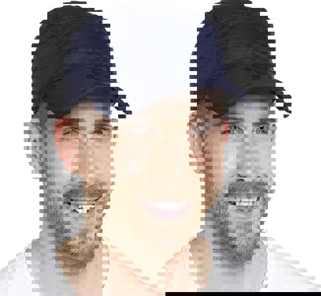 KAV Men's Baseball Cap with Folding Peak - One Size Fits All, 100% Polyamide Fabric, Lightweight and Durable Headwear for Sports, Outdoor Activities