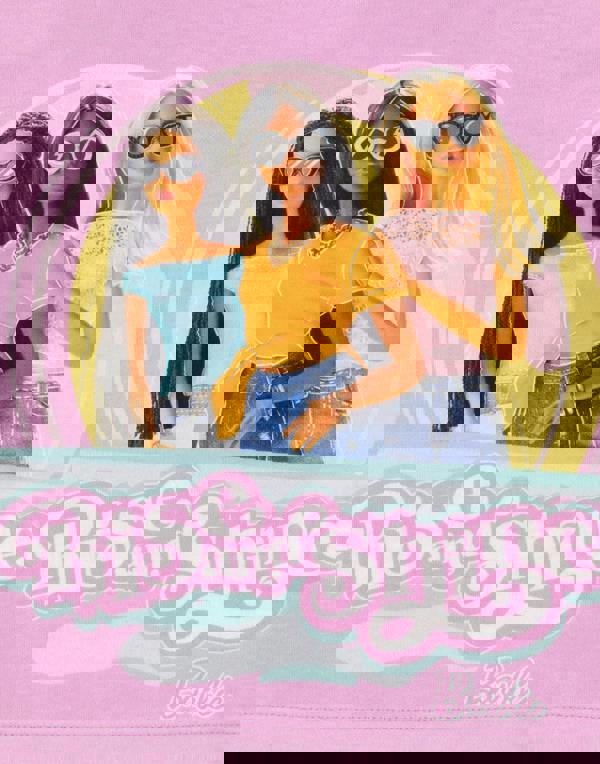 Barbie Girls Pink Short Sleeve Short Leg Pyjama Set