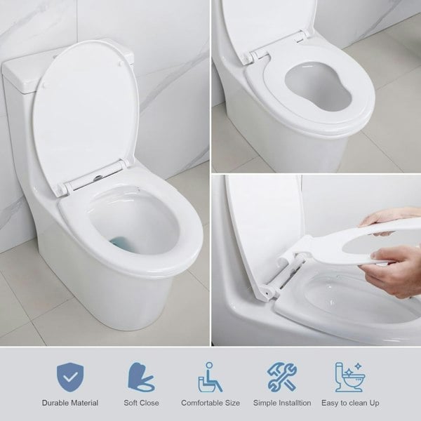 smartbies 2-in-1 Family Toilet Seat Soft Close