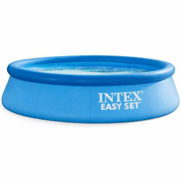 smartbies Intex 10 x 30 Easy Set Pool, Above-Ground Swimming Pool for Gardens And A Cover