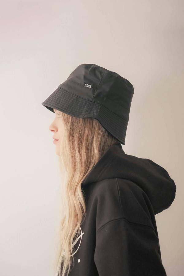 Barc London Black Bucket Hat