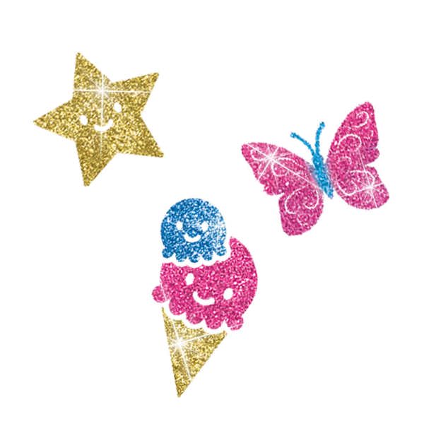 SES Creative Fashion glitter tattoos