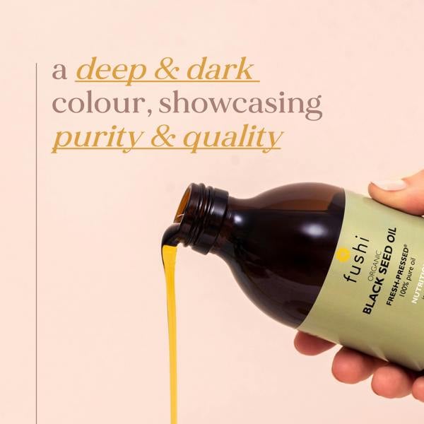 Fushi Wellbeing Organic Black Seed Oil 100ml