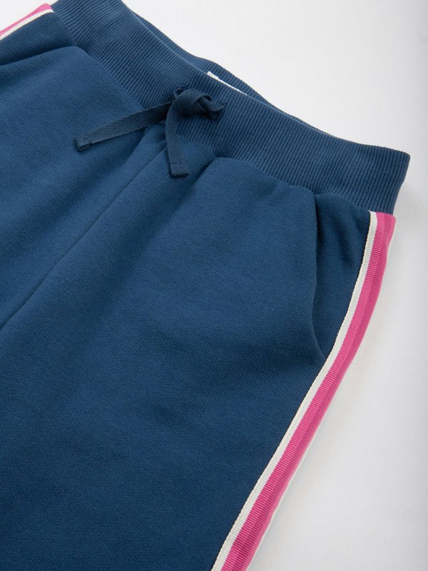 Kite Girls Organic Side Stripe Joggers Navy