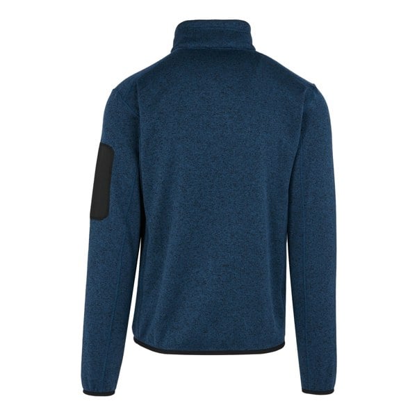 Regatta Mens Newhill Marl Full Zip Fleece Jacket - Moonlight Denim