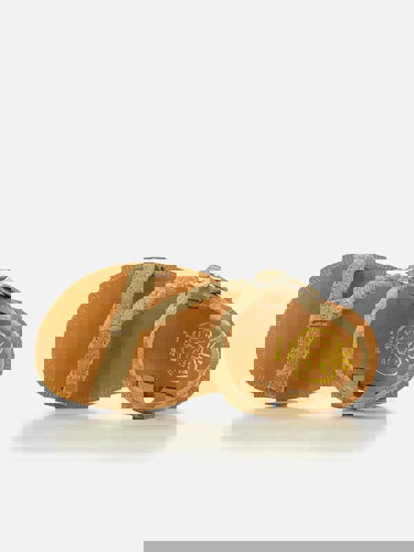 Pom D'Api Girls Leather Plagette Antik Sandals in Brown