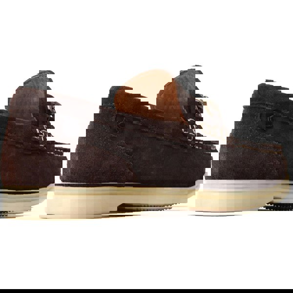 Base London Snapper Leather Men's Burnt Brown Loafers