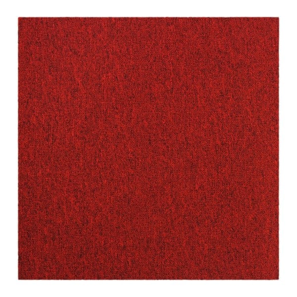 20 x Carpet Tiles 5m2 - Scarlet Red