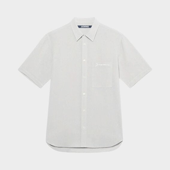 Jacquemus La Chemise Melo Light Grey