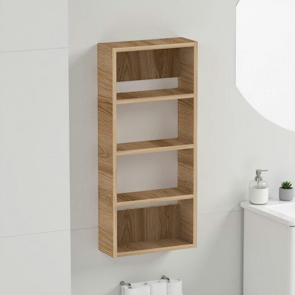 Decortie Rafina 4 Tier Wall Mounted Shelf Unit
