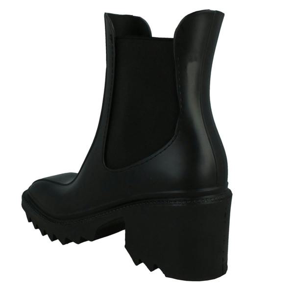Spot On Ladies Spot On Chunky Heel Ankle Boots X1267