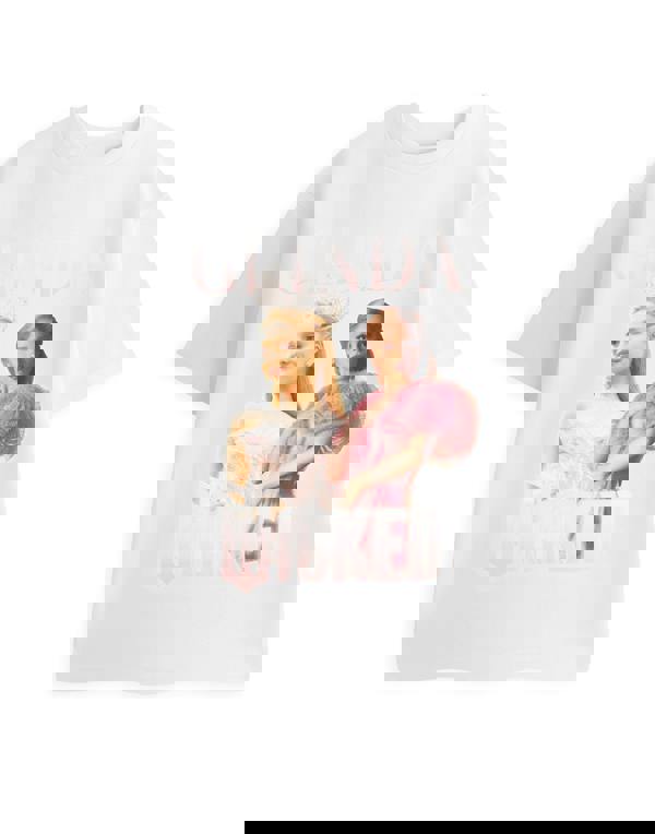 Wicked Womens White Glinda Womens Short Sleeved T-Shirt