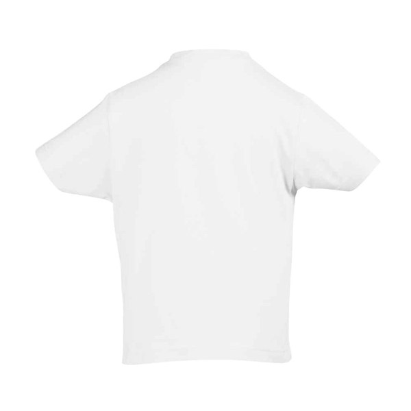 SOLS Kids Unisex Imperial Heavy Cotton Short Sleeve T-Shirt - Absolute White