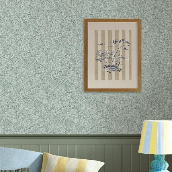 Joules Good Vibes Point of View A1 Wood Frame | Brown