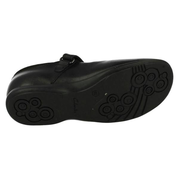 Clarks Girls Clarks Light Up School Shoes Trixi Rose