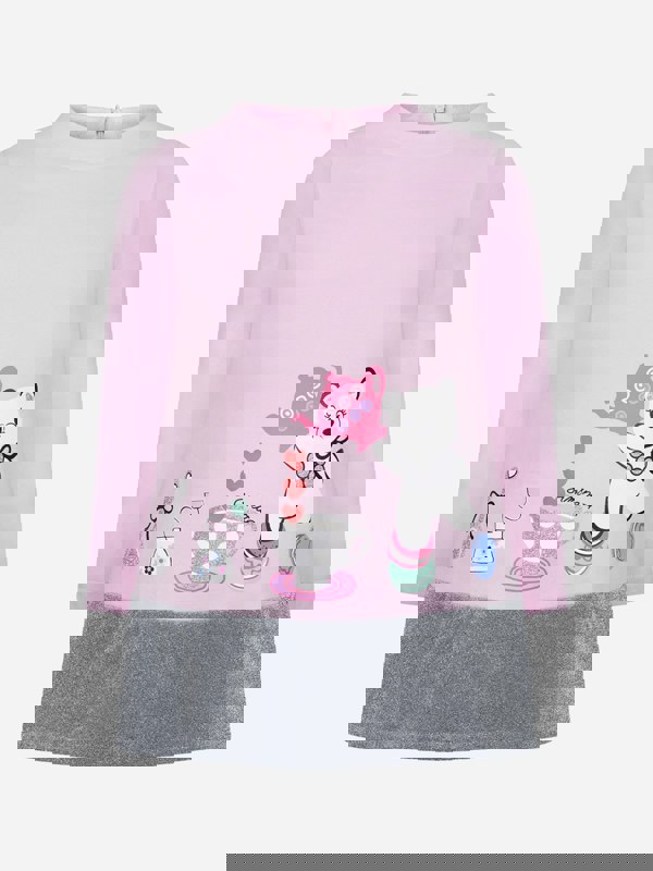 Simonetta Girls & Silver Glitter Dress