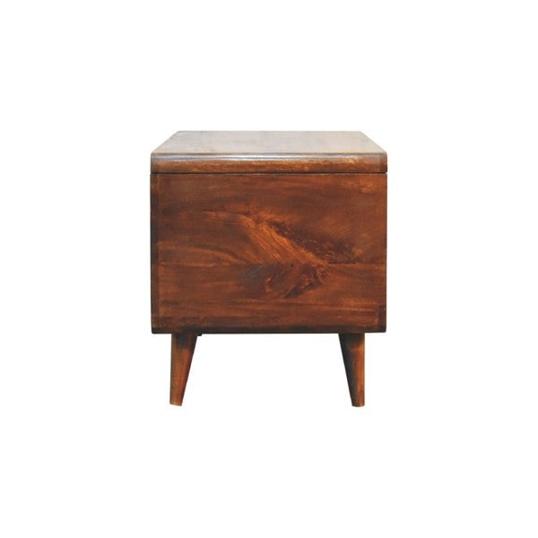 Artisan Furniture Curved Chestnut Blanket Box