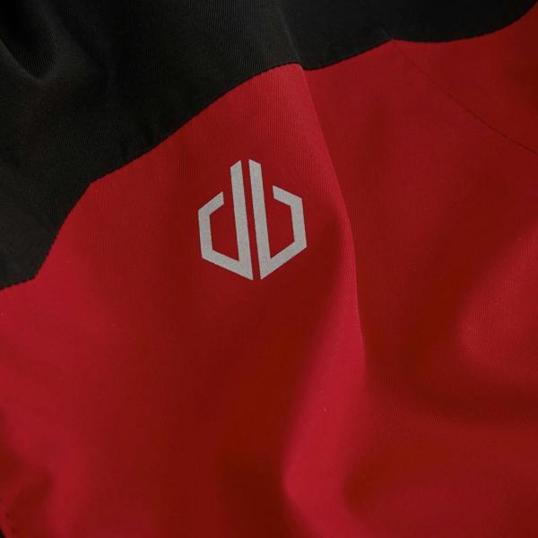 Dare 2B Childrens/Kids Piste Two Tone Ski Jacket - Danger Red - 