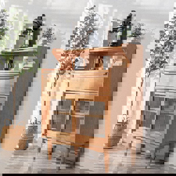 H11 Elvis Rattan Sideboard, Oak-Ritconcept-Rit Concept