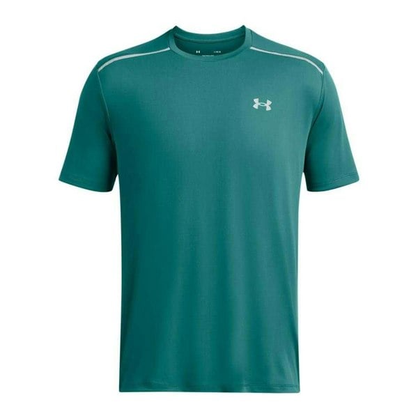 Under Armour Mens Tech Reflective T-Shirt - Dark Green