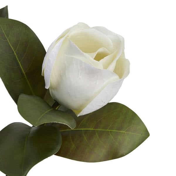 Hill Interiors Magnolia Artificial Flower - White - 