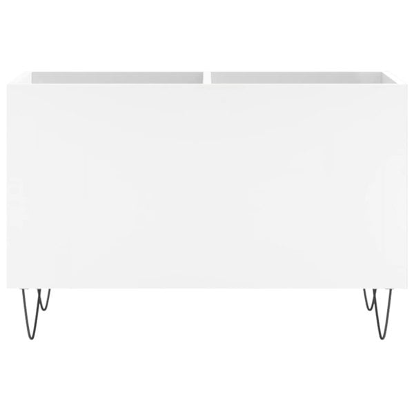 Berkfield Record Cabinet White 74.5x38x48 cm Engineered Wood