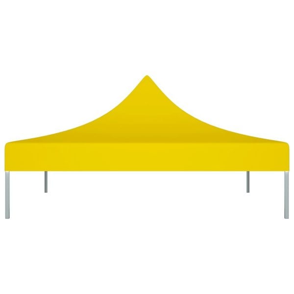 Berkfield Party Tent Roof 3x3 m Yellow 270 g/må_