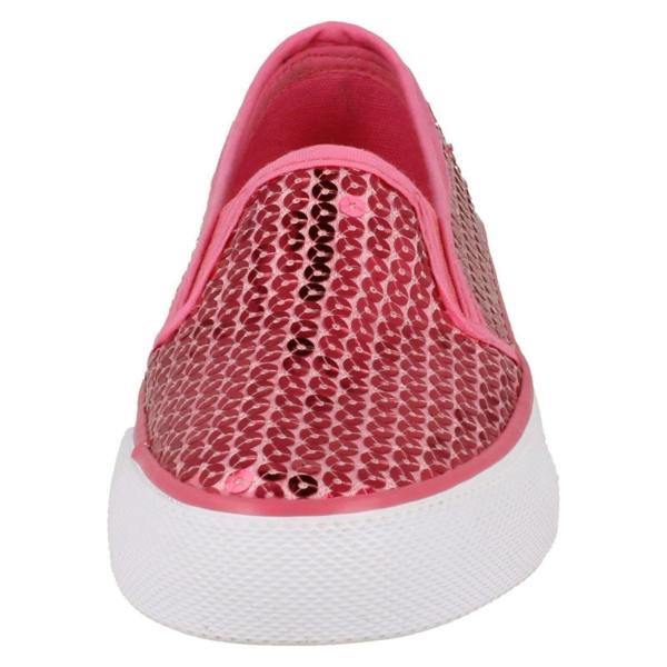 Spot On Girls Spot On Flat Casual Slip On Sequined Shoes