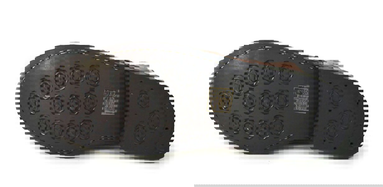 Frank James Benchgrade Cotswold Leather Welted Lace Up Brogue Rubber Sole Dealer Boots