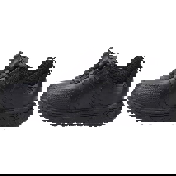 Hush Puppies Sutton Bungee Leather Boys's Black Lace-Up Shoes