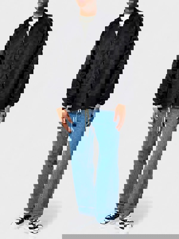 Fear Of God Essentials Coach Jacket Black - Supplied FashionFear Of God