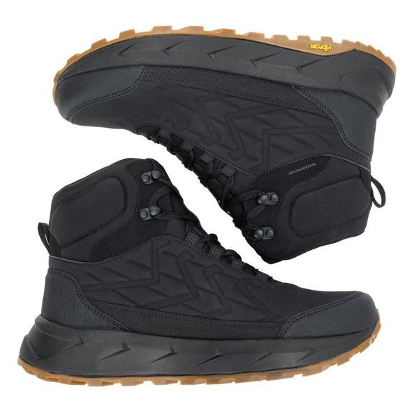 Regatta Mens Onyx Mid Cut Walking Boots - Black/Gum - 