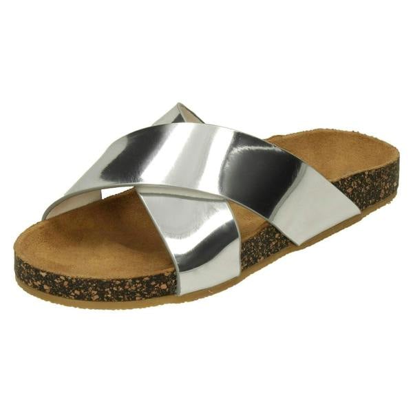 Spot On Girls Spot On Hi-Shine Mules