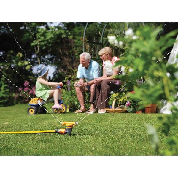 Hozelock 2510 Round Sprinkler 177m - Multi Colour - 