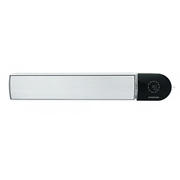 Mirrorstone Heating 3kW Ionis Remote Controllable Wi-Fi Infrared Bar Heater (White)
