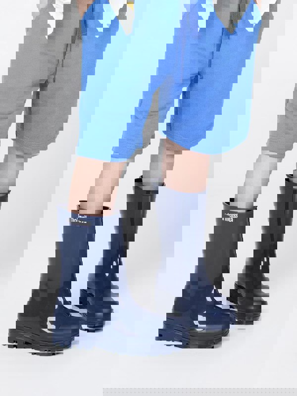 Mini Melissa Girls Welly Boots in Navy