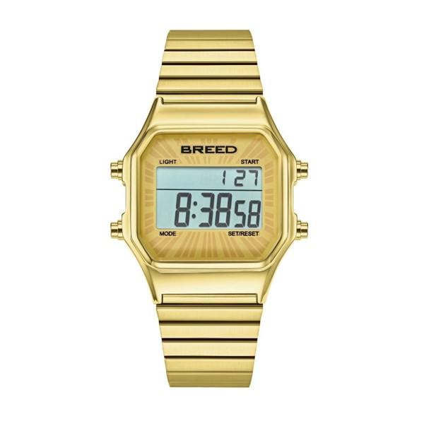 Breed Terra LCD Bracelet Watch - Gold - BRD9703