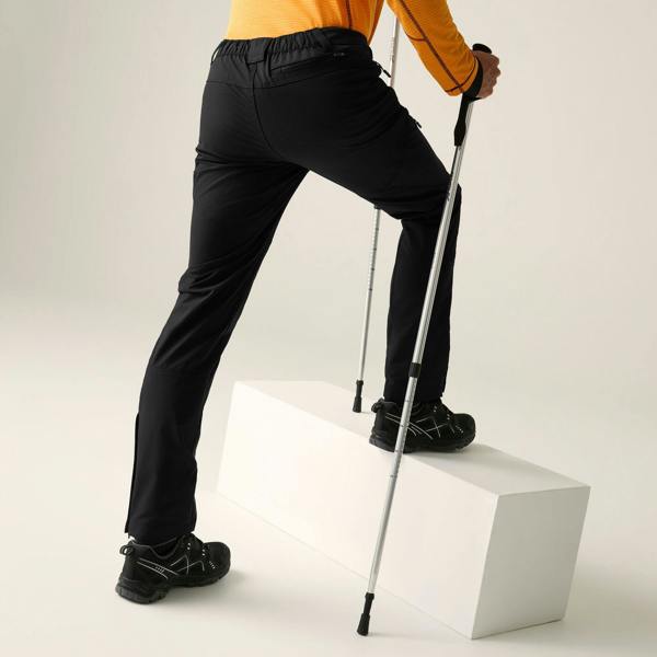 Regatta Mens Questra Hiking Trousers - Black - 