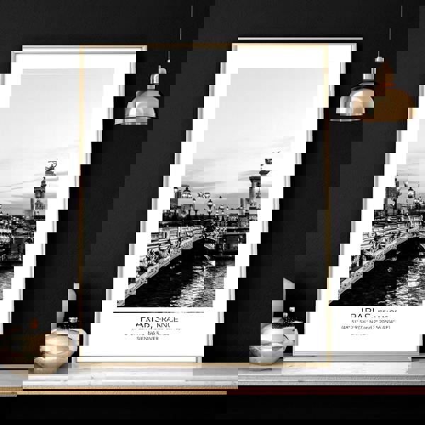 Posters for living room | set of 3 Paris wall art prints