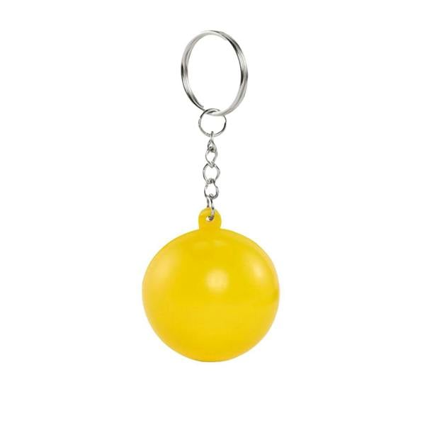 MidOcean Cirkely Ball PU Keyring - Yellow - 