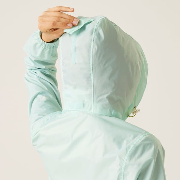 Regatta Corinne IV Waterproof Packaway Women's Jacket - Bleached Aqua