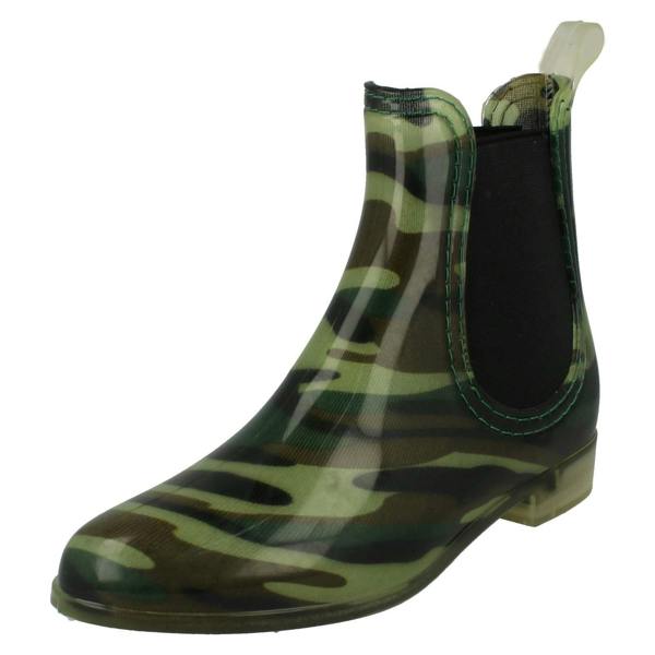 Spot On Ladies Spot On Ankle Wellington Boot