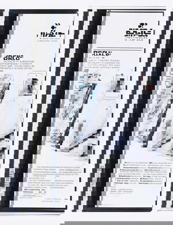 Durable DURAPLUS Project Folder Document Report File | 25 Pack | A4+ Black