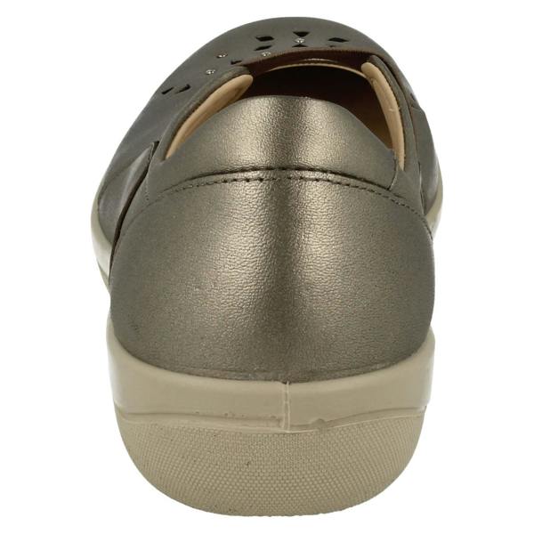 Padders Ladies Padders Casual Flat Shoes Flare
