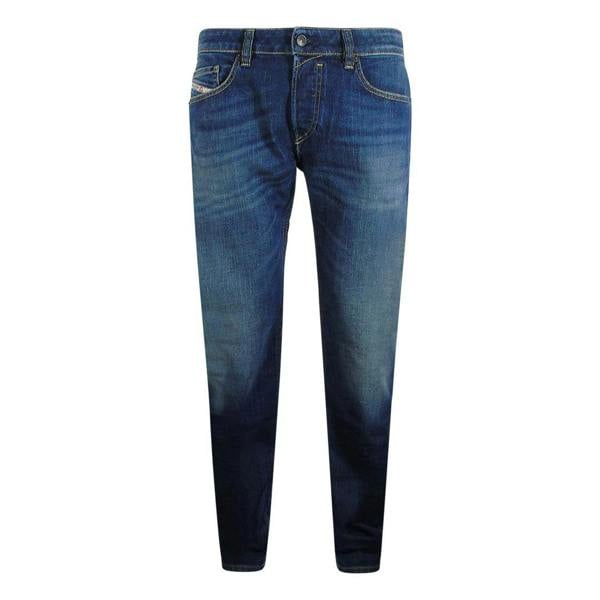 Diesel Mens Safado-X Slim Jeans - Dark Blue - 